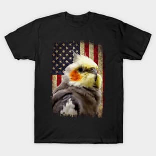 Feathered Friends Chic Cockatiel Tee for Bird Enthusiasts Everywhere T-Shirt